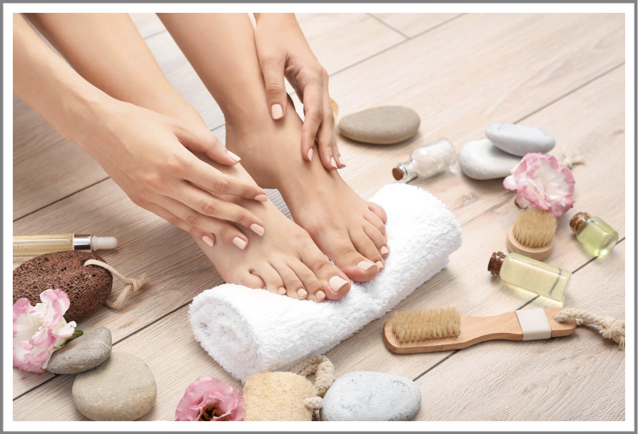 *SUPER JELLY DELUXE PEDICURE WITH GEL